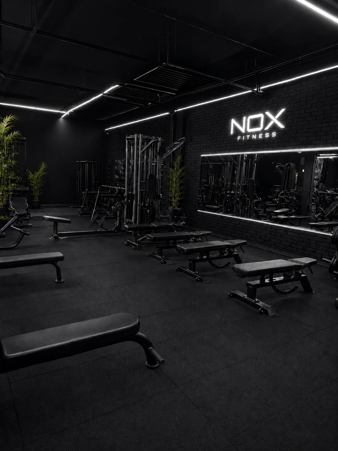 Espaces bancs et haltères NOX Fitness Villiers-sur-Marne